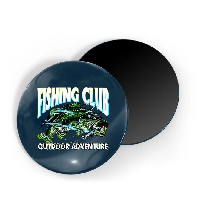 Fishing Club Outdoor Adventure Magnet