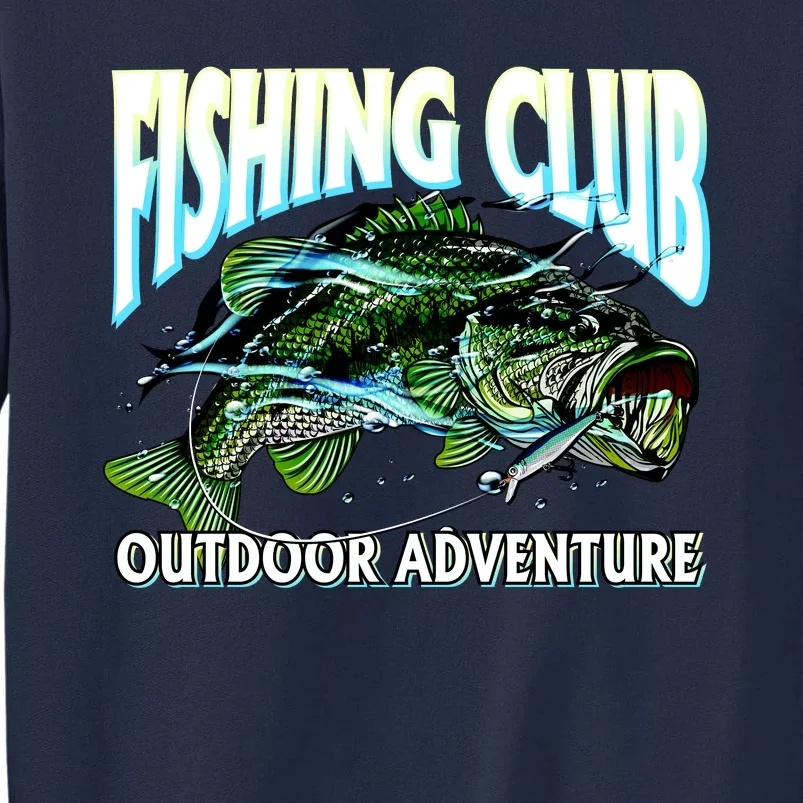 Fishing Club Outdoor Adventure Tall Sweatshirt