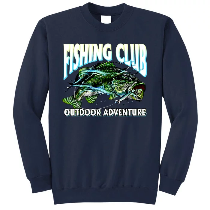 Fishing Club Outdoor Adventure Tall Sweatshirt