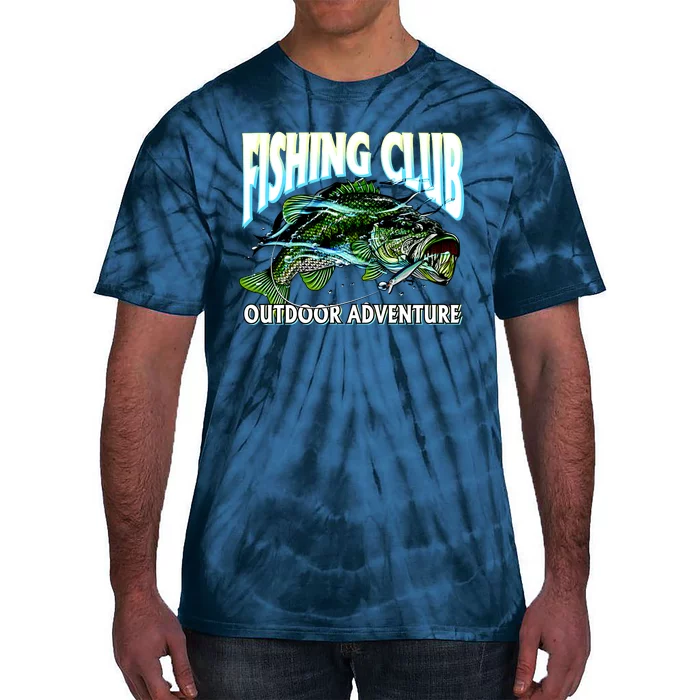 Fishing Club Outdoor Adventure Tie-Dye T-Shirt