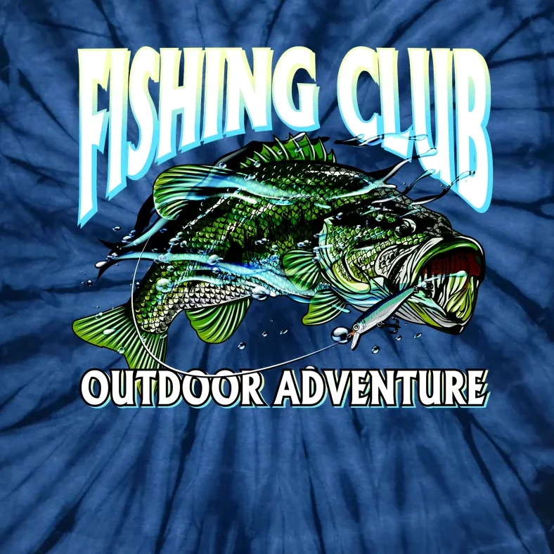 Fishing Club Outdoor Adventure Tie-Dye T-Shirt