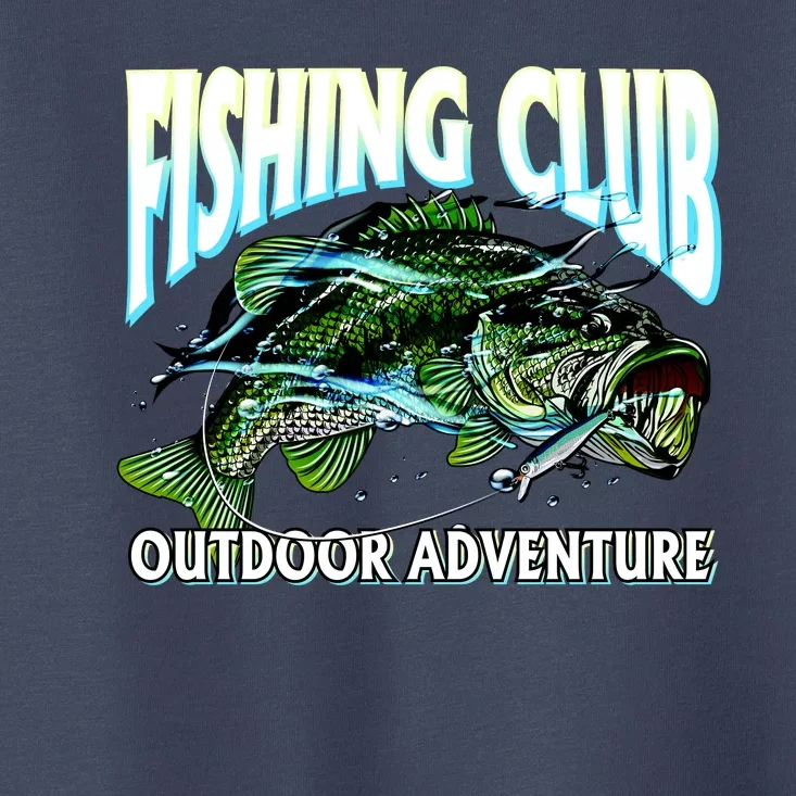 Fishing Club Outdoor Adventure Toddler T-Shirt