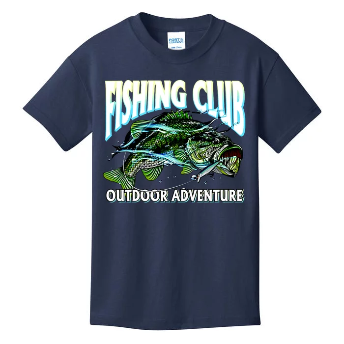 Fishing Club Outdoor Adventure Kids T-Shirt