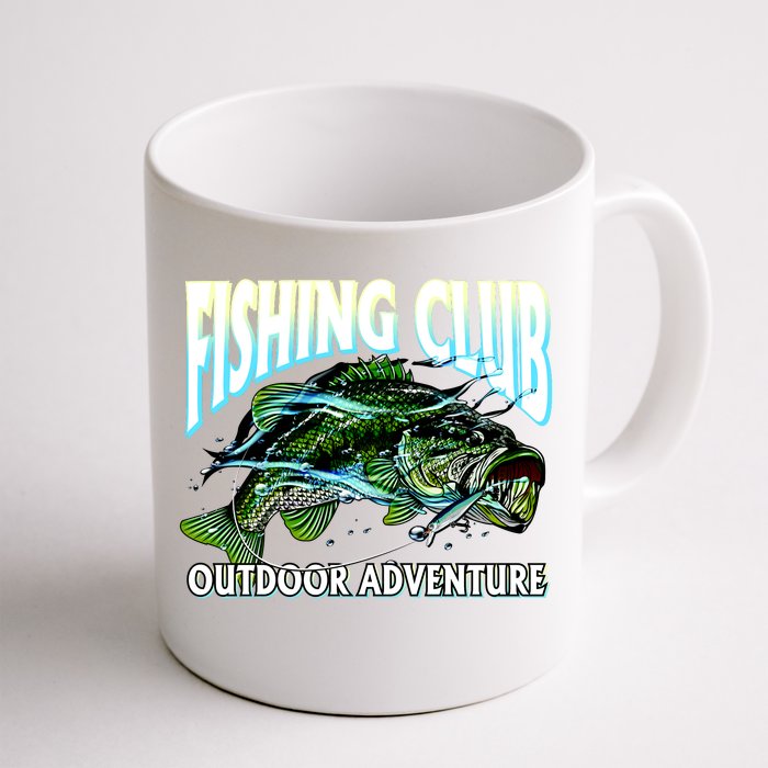 Fishing Club Outdoor Adventure Front & Back Coffee Mug