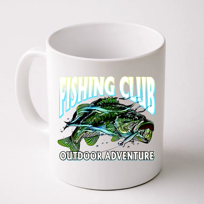 Fishing Club Outdoor Adventure Front & Back Coffee Mug