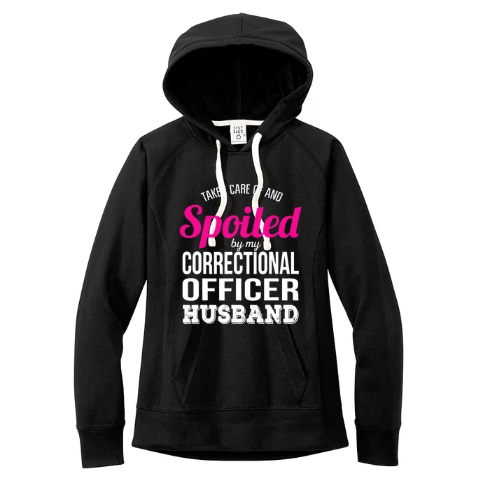 Funny Correctional Officer Wife Anniversary Gift Women's Fleece Hoodie