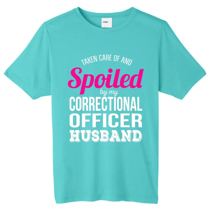 Funny Correctional Officer Wife Anniversary Gift ChromaSoft Performance T-Shirt