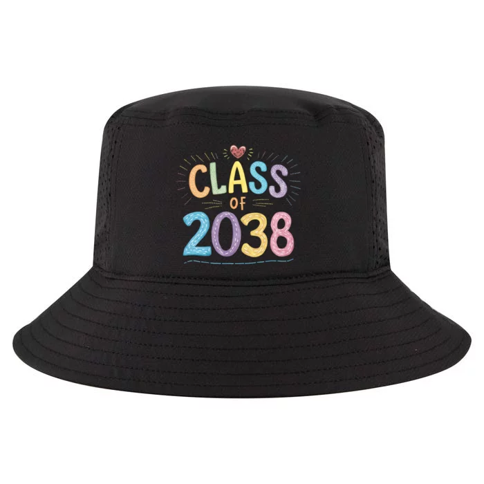 Funny Class Of 2038 Grow With Me First Day Of School Cool Comfort Performance Bucket Hat