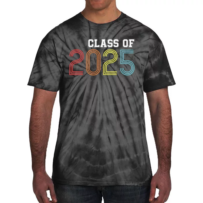 Funny Class Of 2025 Graduation Senior Class 2025 Senior Funny 2025 Graduation Tie-Dye T-Shirt