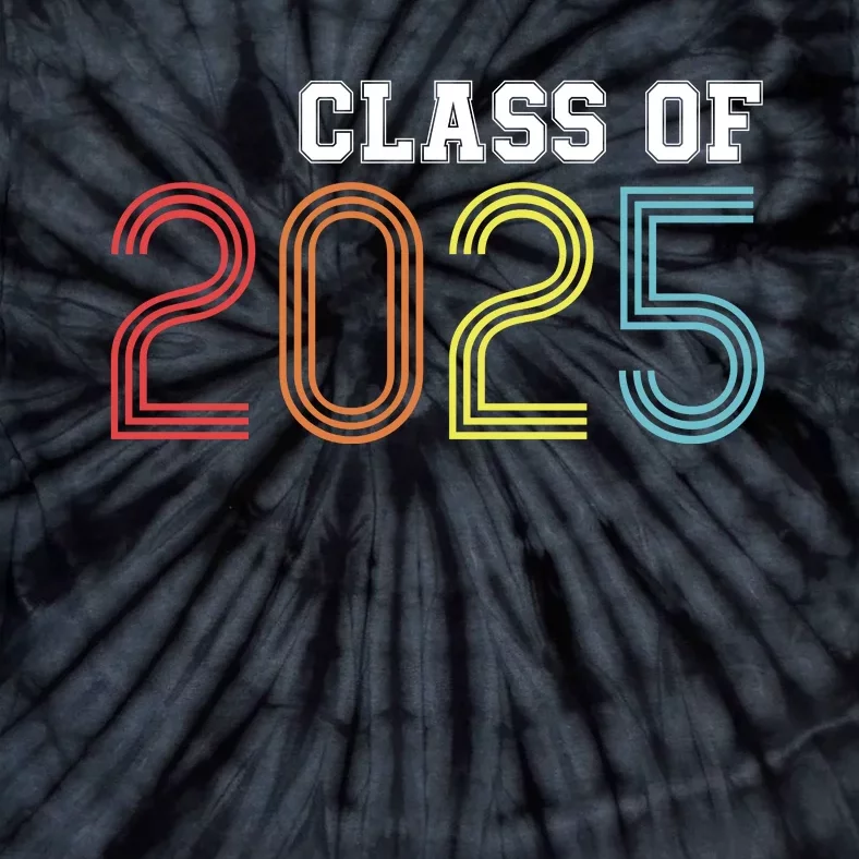 Funny Class Of 2025 Graduation Senior Class 2025 Senior Funny 2025 Graduation Tie-Dye T-Shirt