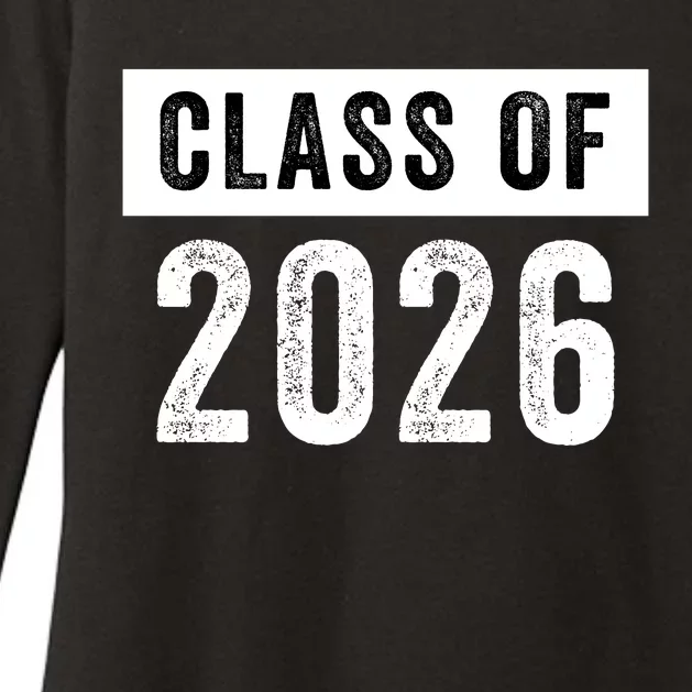 Funny Class Of 2026 Graduation Senior Class 2026 Senior Funny 2026 Graduation Womens CVC Long Sleeve Shirt