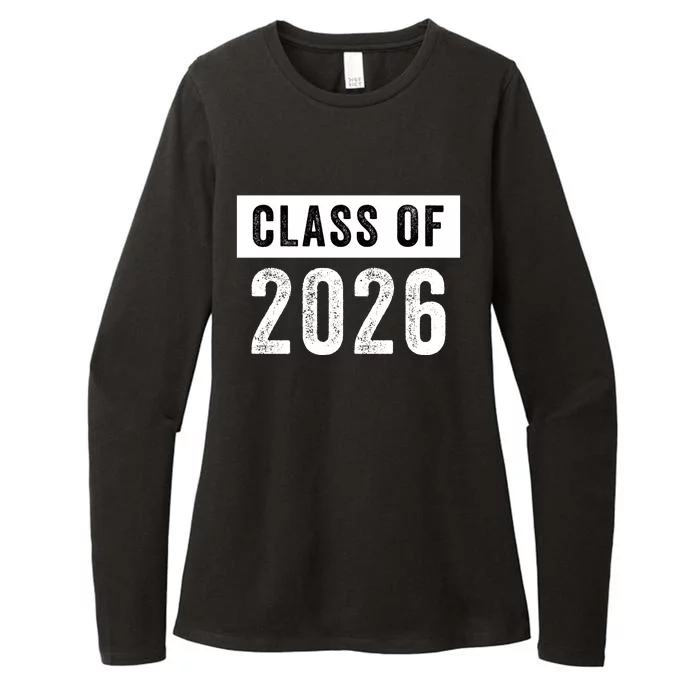 Funny Class Of 2026 Graduation Senior Class 2026 Senior Funny 2026 Graduation Womens CVC Long Sleeve Shirt