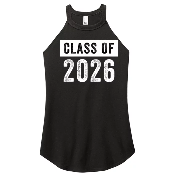 Funny Class Of 2026 Graduation Senior Class 2026 Senior Funny 2026 Graduation Women’s Perfect Tri Rocker Tank