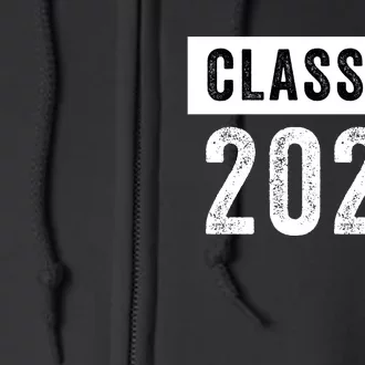 Funny Class Of 2026 Graduation Senior Class 2026 Senior Funny 2026 Graduation Full Zip Hoodie