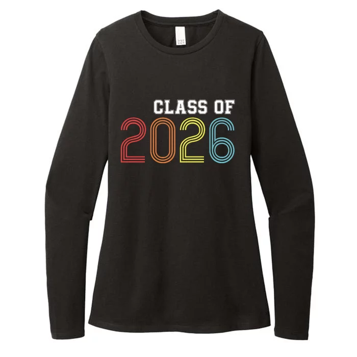 Funny Class Of 2026 Graduation 2026 Senior Senior Class Funny 2026 Graduation Womens CVC Long Sleeve Shirt