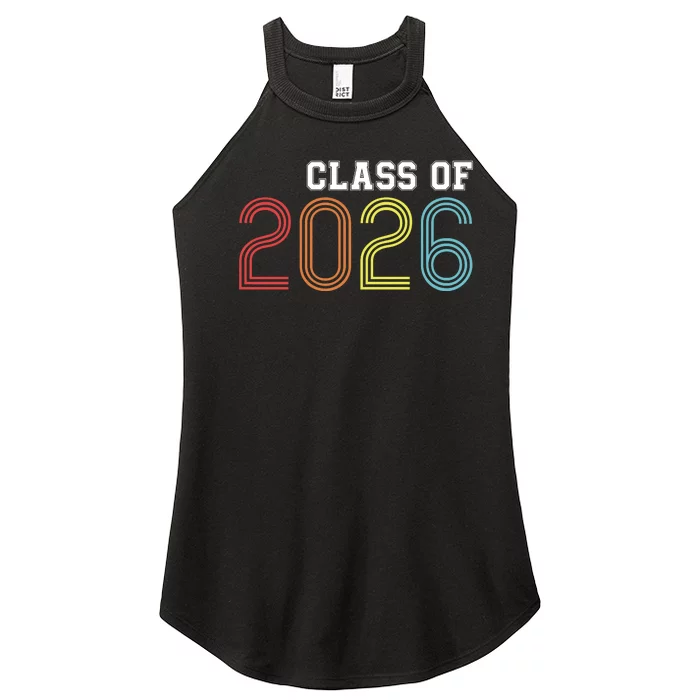 Funny Class Of 2026 Graduation 2026 Senior Senior Class Funny 2026 Graduation Women’s Perfect Tri Rocker Tank