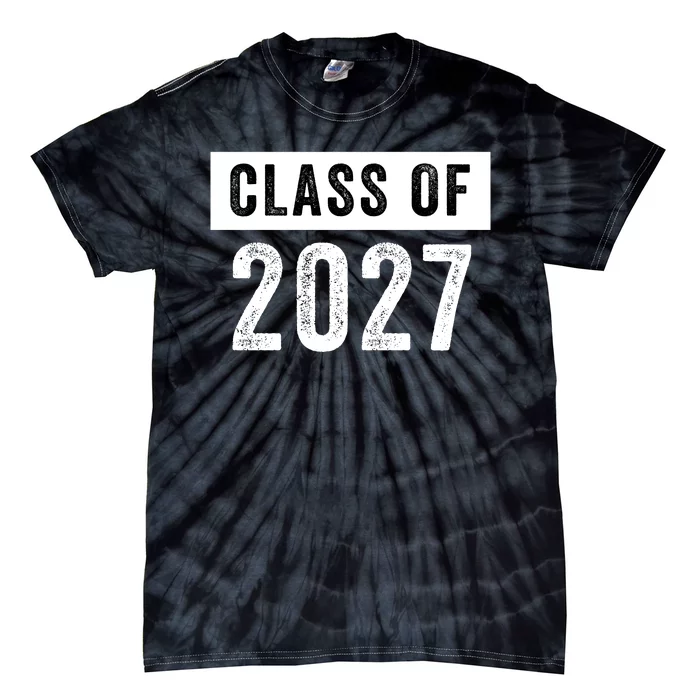 Funny Class Of 2027 Graduation 2027 Senior Senior Class Funny 2027 Graduation Tie-Dye T-Shirt