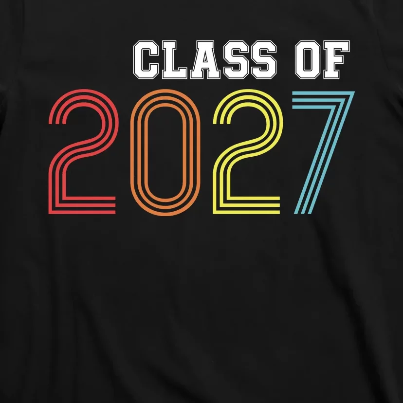 Funny Class Of 2027 Graduation Senior Class 2027 Senior Funny 2027 Graduation T-Shirt