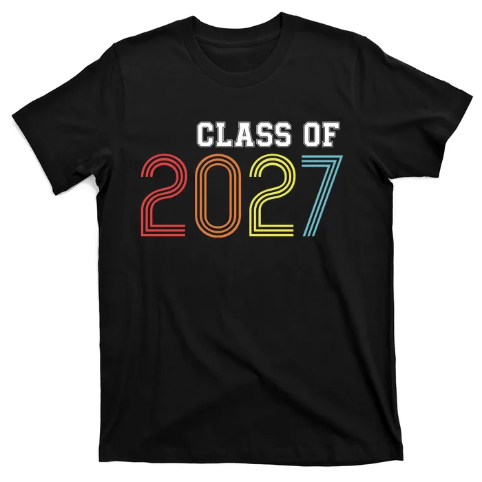 Funny Class Of 2027 Graduation Senior Class 2027 Senior Funny 2027 Graduation T-Shirt