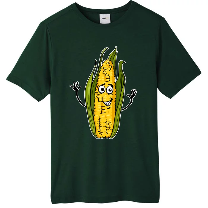 Funny Corn On The Cob Farmers Food ChromaSoft Performance T-Shirt