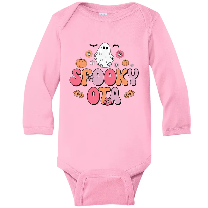 Fall Certified Occupational Therapy Assistant Ota Halloween Baby Long Sleeve Bodysuit