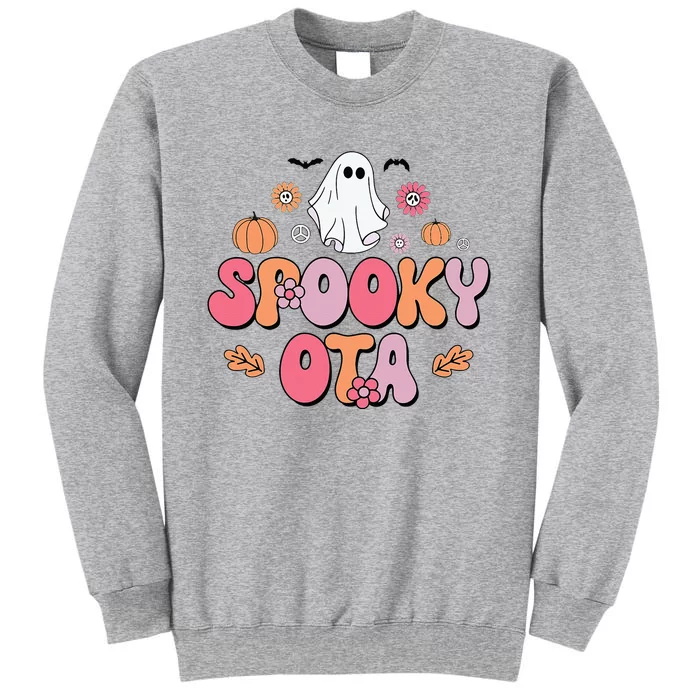 Fall Certified Occupational Therapy Assistant Ota Halloween Tall Sweatshirt