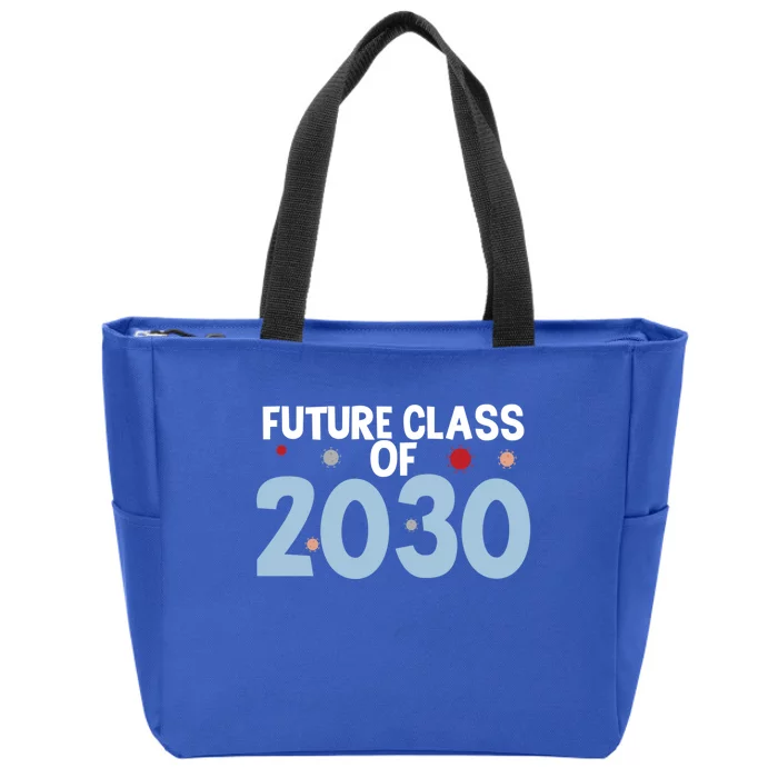 Future Class Of 2030 Cute 4Th Grade Gift Zip Tote Bag