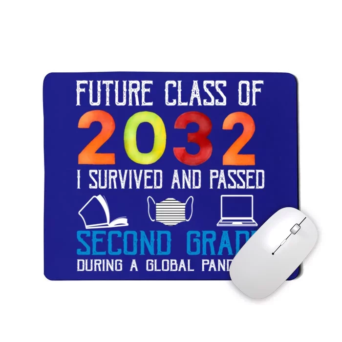 Future Class Of 2032 I Survived And Passed Second Grade Gift Mousepad