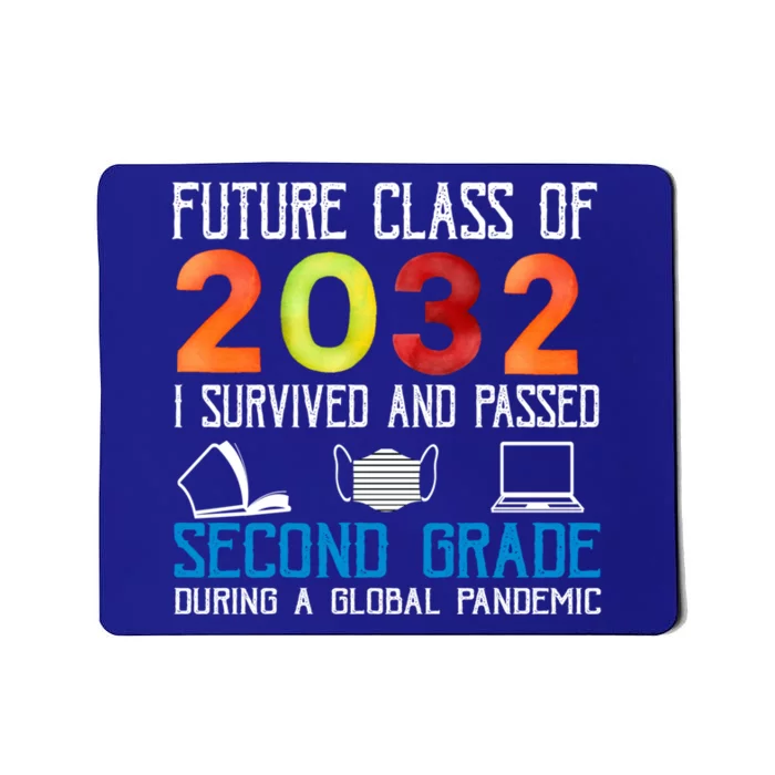 Future Class Of 2032 I Survived And Passed Second Grade Gift Mousepad