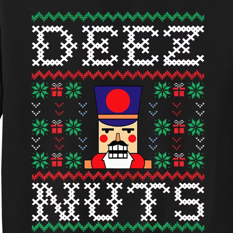 Funny Christmas Pajama Family Xmas Deez Nuts Nutcracker Nut Sweatshirt