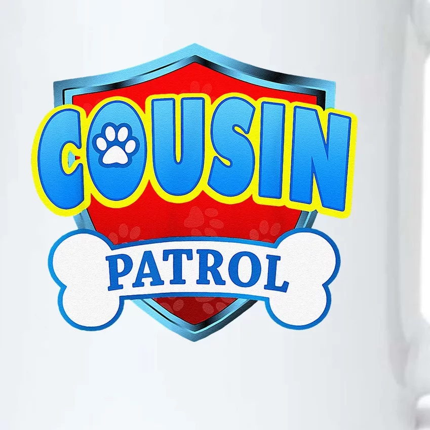 Funny COUSIN Patrol Dog Mom, Dad For Women Cute Black Color Changing Mug