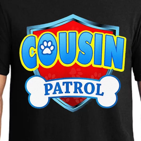 Funny COUSIN Patrol Dog Mom, Dad For Women Cute Pajama Set