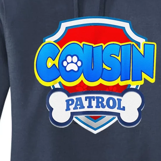 Funny Cousin Patrol Dog Mom, Dad For Women Gift Women's Pullover Hoodie