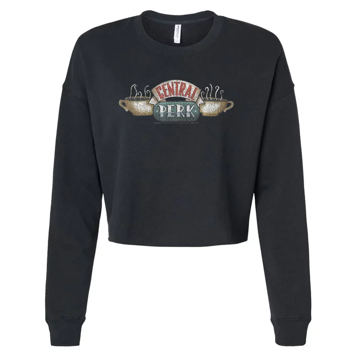 Friends Central Perk Classic Cropped Pullover Crew