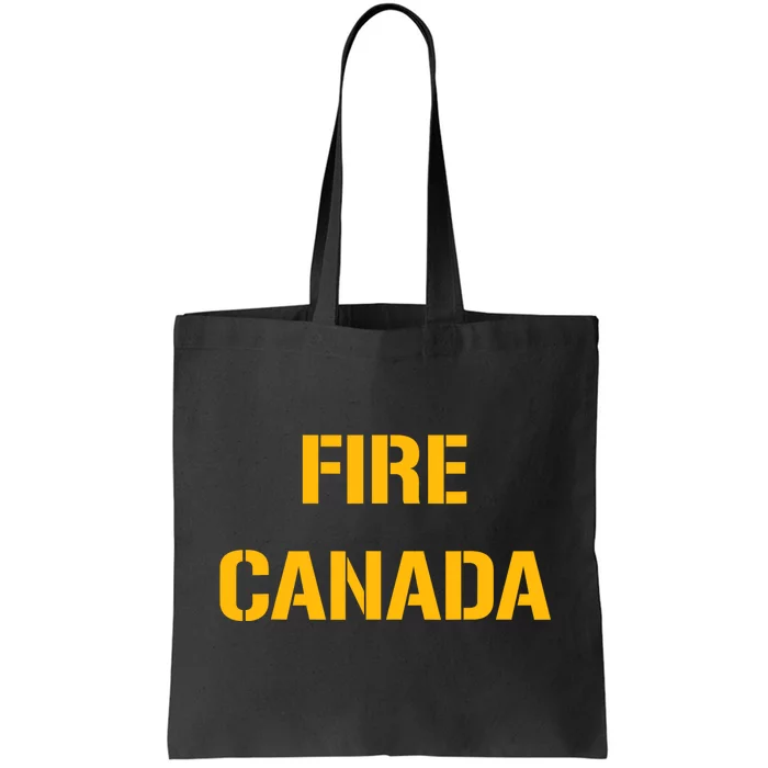 Fire Canada Pittsburgh Football Tote Bag