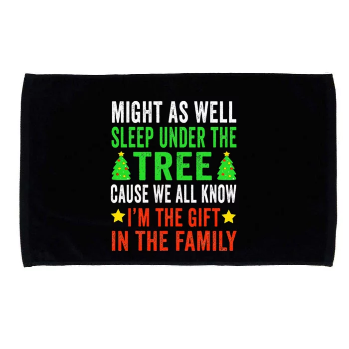 Funny Christmas Pajamas Microfiber Hand Towel