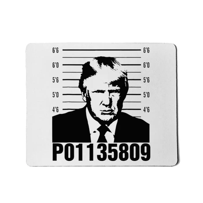 Funny Code P01135809 Trump Mug Shot Mousepad