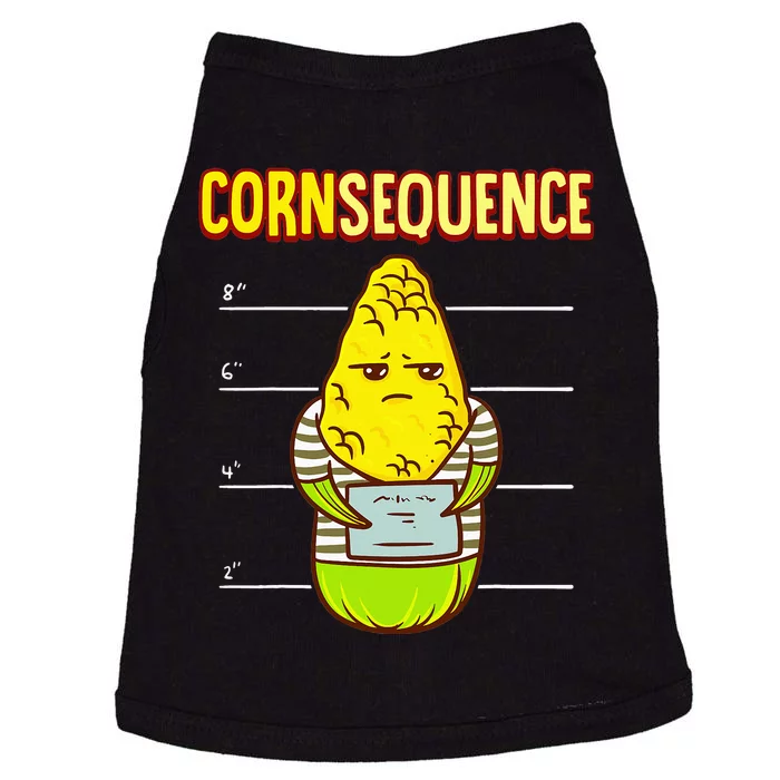 Funny Corn pun for corn lovers or farmers best gift idea Doggie Tank