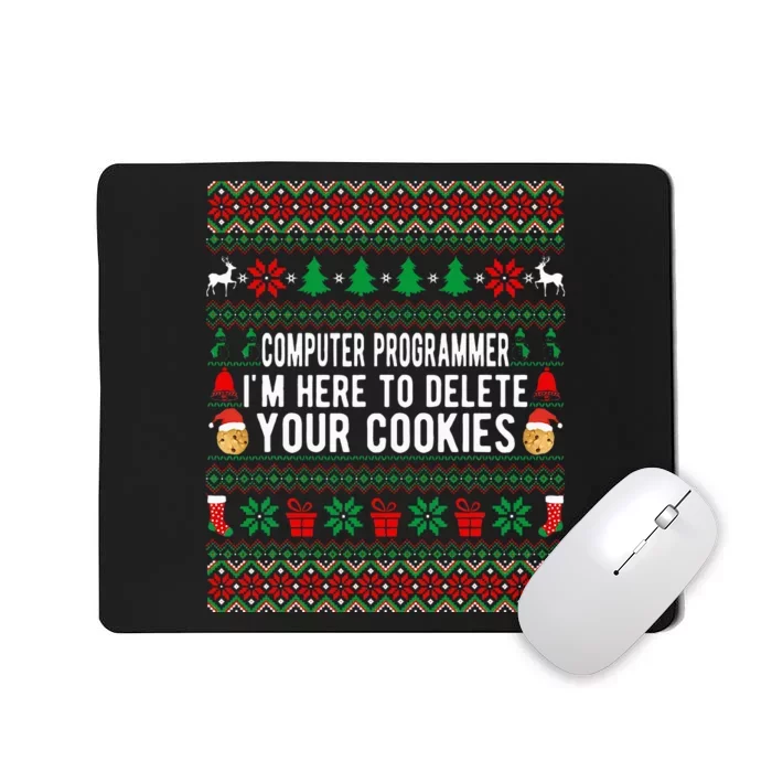 Funny Computer Programmer Christmas Gift Mousepad