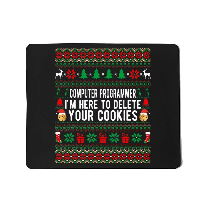 Funny Computer Programmer Christmas Gift Mousepad