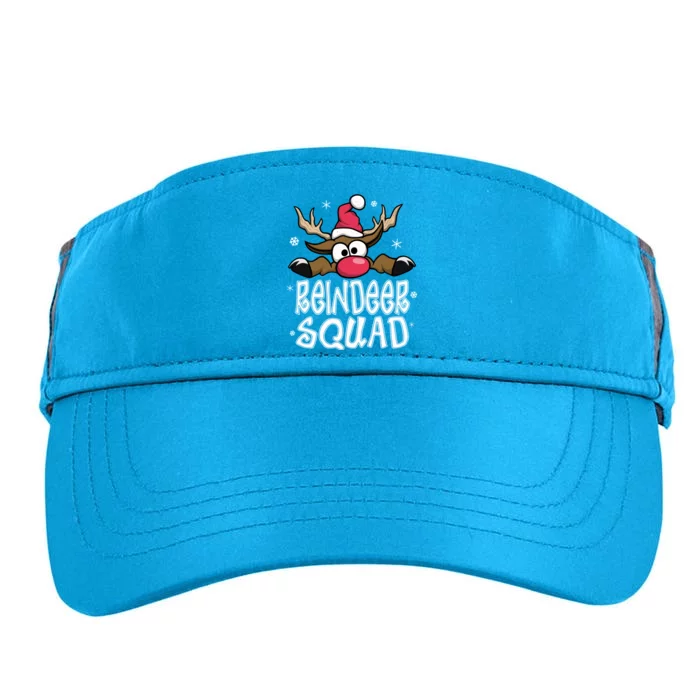 Family Christmas Pajamas Reindeer Squad Matching Christmas Adult Drive Performance Visor