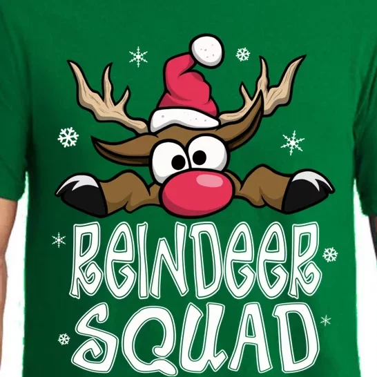 Family Christmas Pajamas Reindeer Squad Matching Christmas Pajama Set