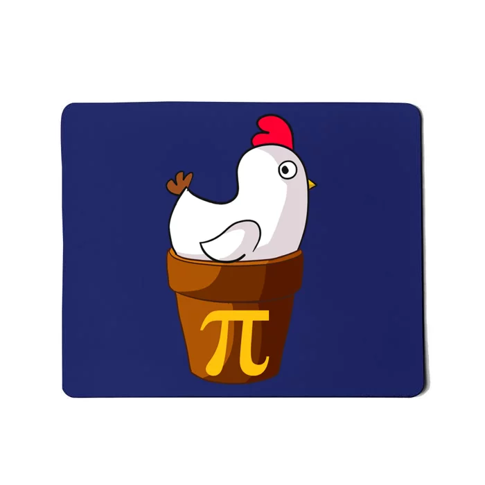 Funny Chicken Pot Pi Day Pie Math Lover Teacher Gift Mousepad