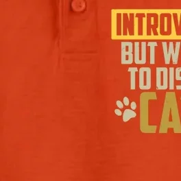 Funny Cat Paws Introverted But Willing To Discuss Cats Dry Zone Grid Performance Polo