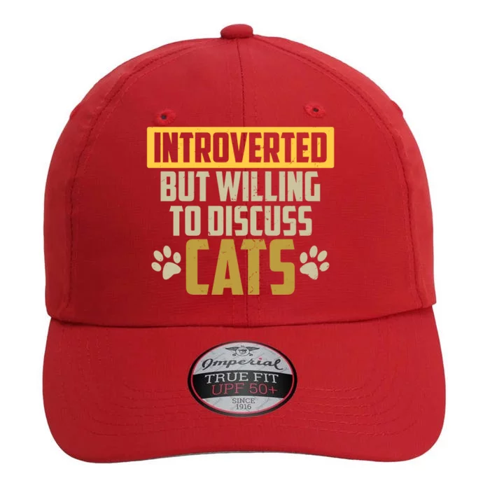 Funny Cat Paws Introverted But Willing To Discuss Cats The Original Performance Cap