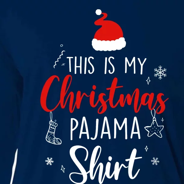 Funny Christmas Pj Pajama Pjs For Family Cooling Performance Long Sleeve Crew