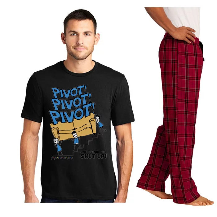 Friends Couch Pivot Pivot Pivot Shut Up Shut Up Shut Up Pajama Set