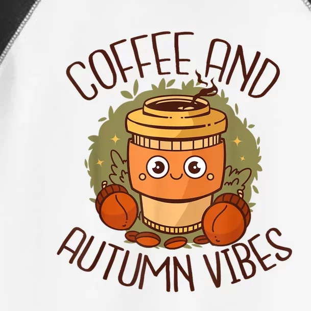 Fall Coffee Pumpkin Latte Coffee Autumn Vibes Spice Coffee Toddler Fine Jersey T-Shirt