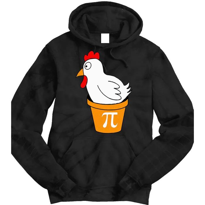 Funny Chicken Pot Pi Day Pie Math Lover Teacher Geek Tie Dye Hoodie