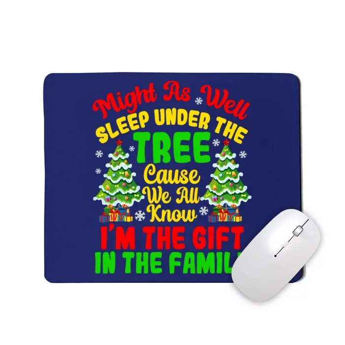 Funny Christmas Pajamas For Familys Womenss Mousepad